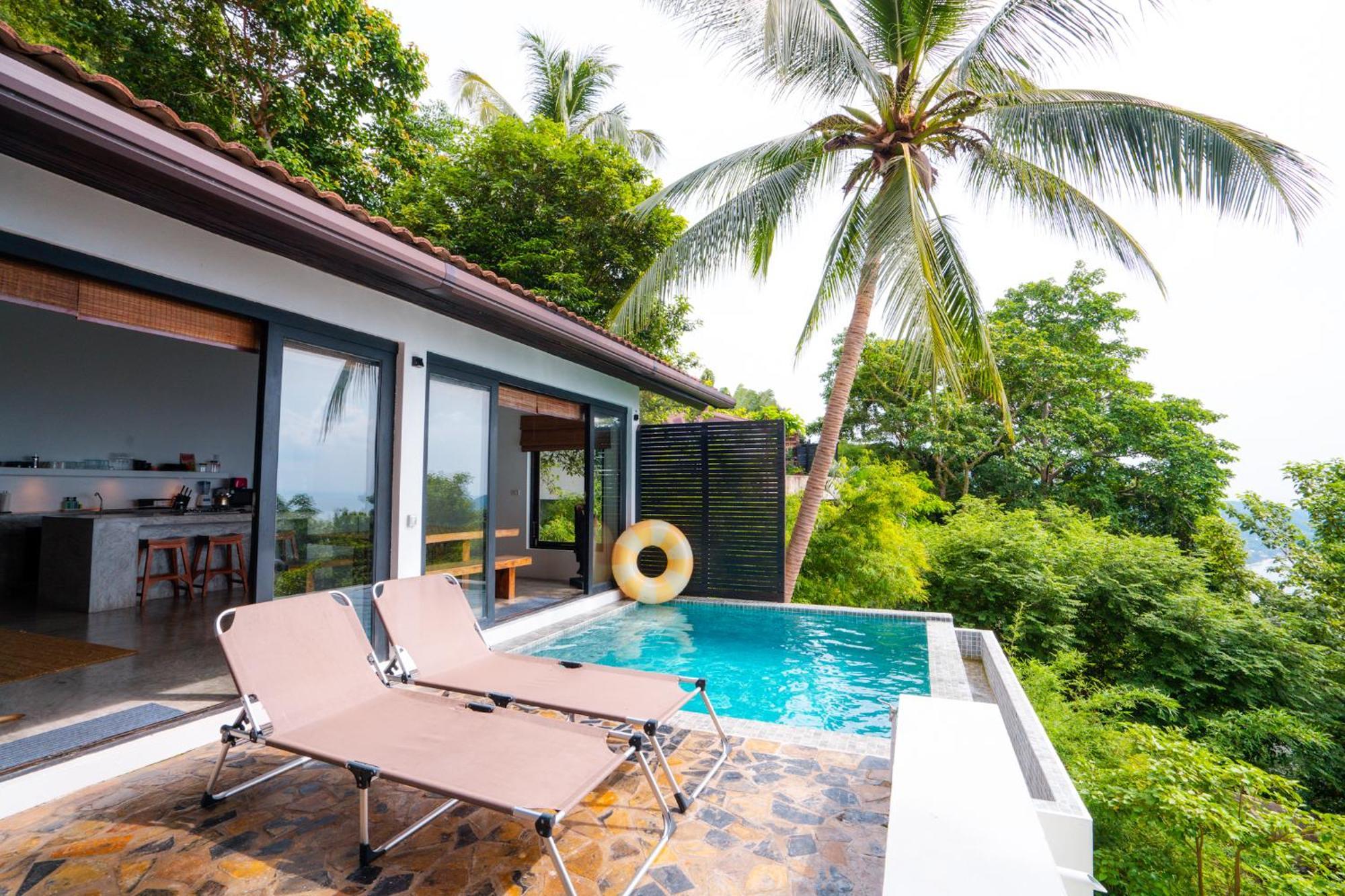 Lunar Villas Koh Tao - Luxury Private Pool Villas Kültér fotó
